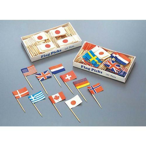 ランチ旗 日の丸国旗 (144本入)