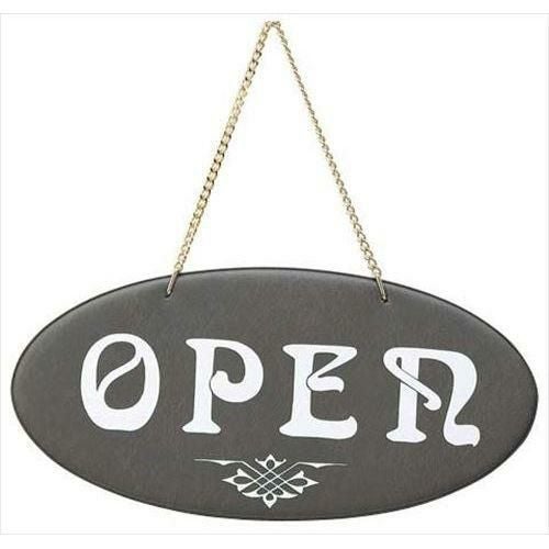 えいむ オープン・クローズプレート OC-50 こげ茶