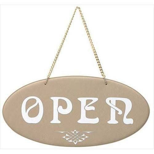 えいむ オープン・クローズプレート OC-50 うす茶