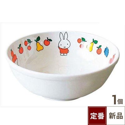 メラミン 子供食器 ミッフィーフルーツシリーズ ラーメン鉢 CM-50FR