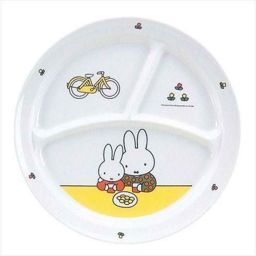 メラミン子供食器 ミッフィー ランチ皿 CM-65C 高さ23(mm)
