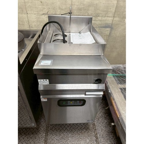 中古】ガスフライヤー サミー DF-025 幅540×奥行600×高さ800 【送料
