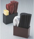 箸箱  マルチ箸立黒乾漆(仕切別売)仕切(1枚)   プロ用