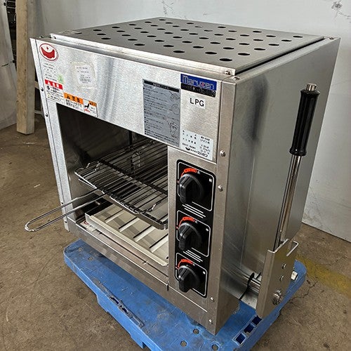 中古】スピードグリラー マルゼン MGK-054UB 幅570×奥行420×高さ610