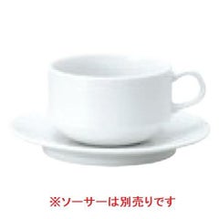 おぎそチャイナ スタックカプチーノ 4616 ホワイト