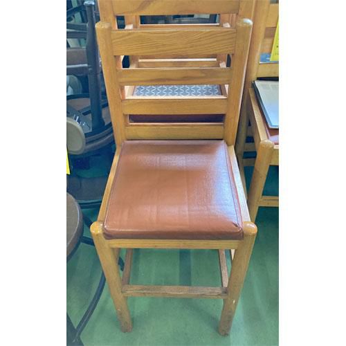 和風カウンターイス 茶 幅380×奥行380×高さ580