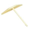 クレープ用トンボ 角型　幅206×柄の長さ202
