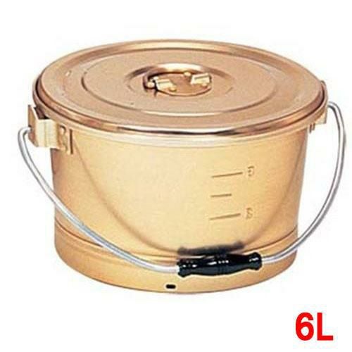 しゅう酸アルマイト 丸型一重 食缶 211G