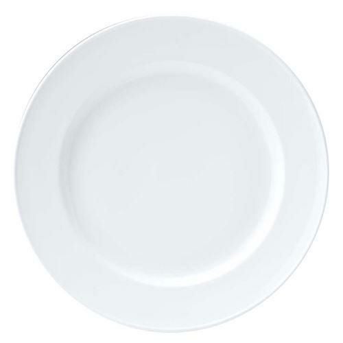 おぎそ 軽量高強度磁器 デザート皿 18cm 1602-0000