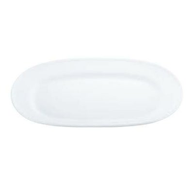 【スーパーセラミック 楕円プラター 10inch】 幅270×奥行186×高さ27(mm)【グループA】