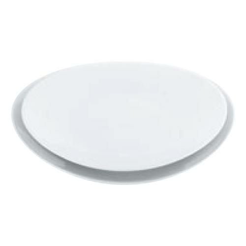 磁器 中華・洋食兼用食器 白楕円深皿 28cm