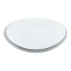 【磁器 中華・洋食兼用食器 白楕円深皿 25cm】 幅247×奥行219×高さ43(mm)【グループA】