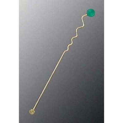 18-8 カプリ マドラー 金 グリーン M-90