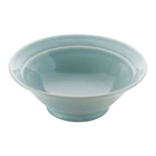 磁器 中華食器 高級青地 丼 7寸
