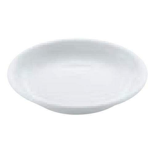 磁器 中華食器 白 深皿 13cm