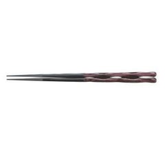 塗箸 面彫塗箸別甲パール 22.7cm