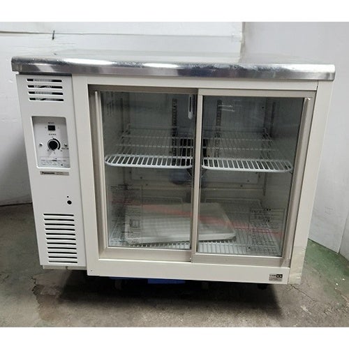 【業界最長1年保証】【中古】冷蔵ショーケース スライド扉 パナソニック(Panasonic) SMR-V961 幅900×奥行600×高さ800 【送料別途見積】【大宮店在庫】