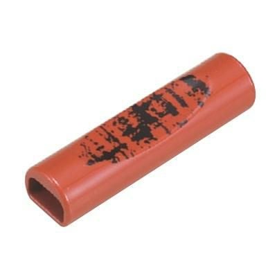 箸置 枕型箸止兼用箸置 朱/黒カスリ