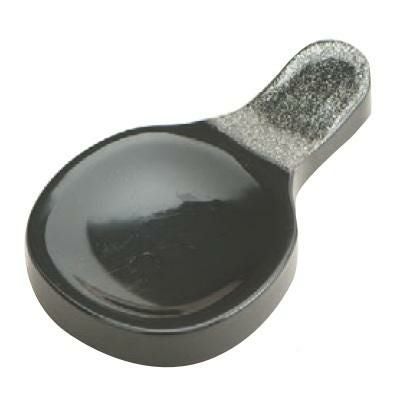 箸置 ツイン箸置 黒/銀パール PAT