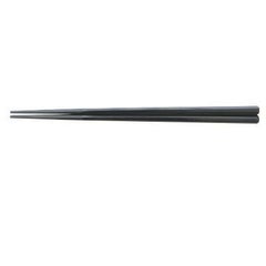 塗箸 新六角先端角塗箸黒塗 22.7cm  黒