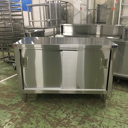 中古】調理台 幅1200×奥行600×高さ800 【送料別途見積】【業務用】【柏