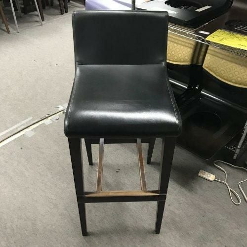 中古】カウンターイス 黒 クレス(Cres) 幅400×奥行500×高さ950 座面高