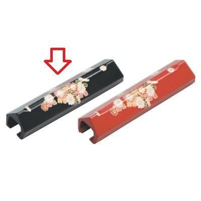 箸置 マルチレスト 黒小菊 樹脂製