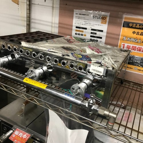 業務用/新品】エイシン 電気式 たこ焼器 (ころがし式) TG-2A（旧型式