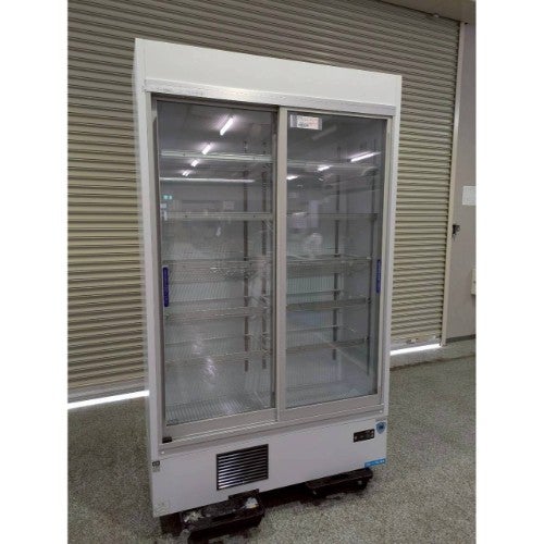 【業界最長1年保証】冷蔵リーチインショーケース 大和冷機 483AU 幅1200×奥行450×高さ1900 三相200V 【なんば店在庫】