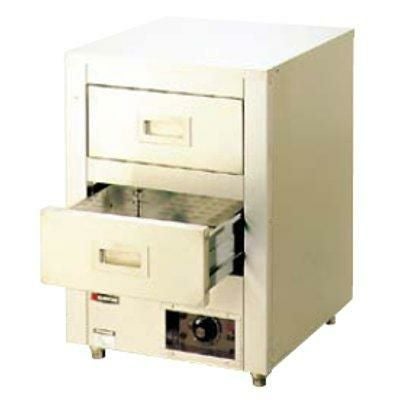 エイシン電気 カップウォーマー（ドライ式） CW-20（引出式2段） 幅450×奥行500×高さ600mm