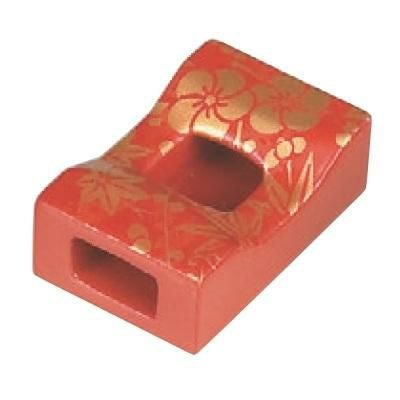 箸置 舟型箸止兼用箸置 朱春秋