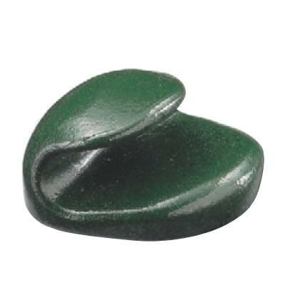 箸置 巻扇形箸置 グリーン石目 PAT.P  グリーン