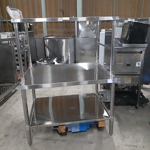中古】コンロ台 BGなし 幅900×奥行700×高さ650 【送料別途見積】【業務