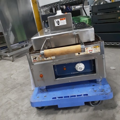 業界最長1年保証】【中古】電気式いか焼き器 ニチワ電機 NIK-400 幅400