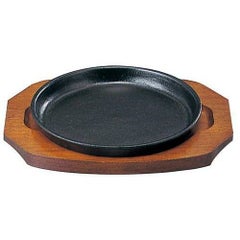 SN 鉄 ステーキ皿 丸B 15cm