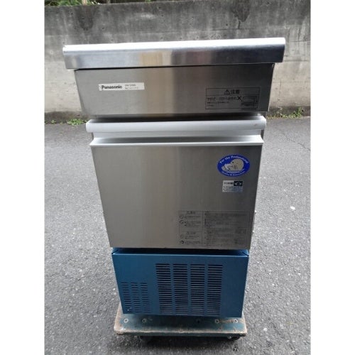 中古】製氷機 25kg パナソニック(Panasonic) SIM-S2500 幅395×奥行450