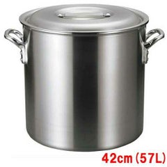 アルミバリックス 寸胴鍋 42cm フッ素バリックス