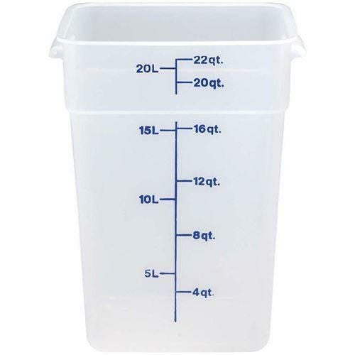 CAMBRO角型フードコンテナー 本体ナチュラルタイプ 22SFSPP　【グループA】