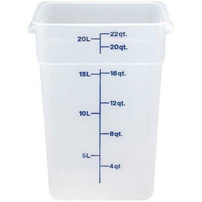 CAMBRO角型フードコンテナー 本体ナチュラルタイプ 22SFSPP　【グループA】