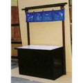 【受注生産品】組立式屋台 屋台風販売台 11-457-6 幅1440×奥行700×高さ2000(mm)