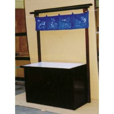 【受注生産品】組立式屋台 屋台風販売台 11-457-6 幅1440×奥行700×高さ2000(mm)