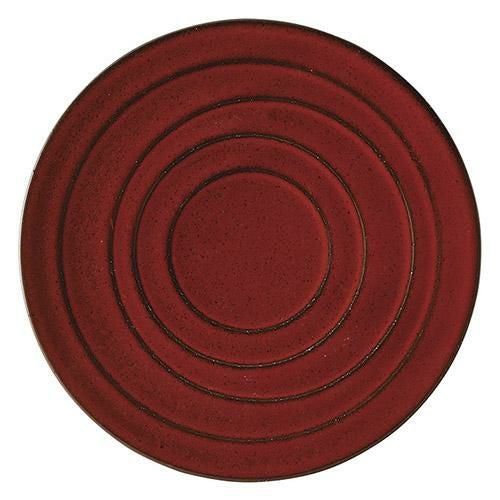 エスカリエ 27.5cmディナー(緋深) /パーティ大皿