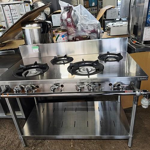 業界最長1年保証】【中古】ガステーブル タニコー TGTM-1222BM 幅1200