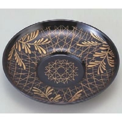 茶托 だるま茶托 黒武蔵野