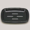 小判石鹸皿ブラック(大)