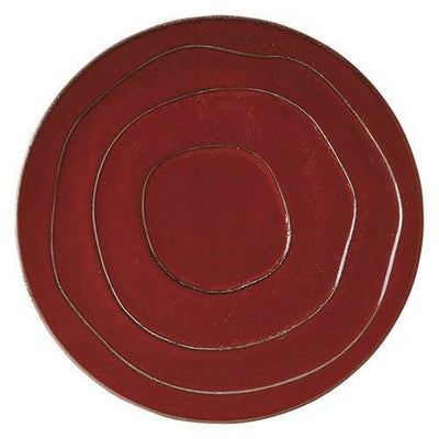 27.5cmゆらぎプレート(緋深)エスカリエ