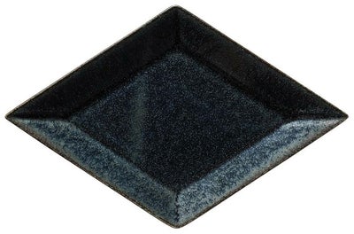 藍潤25cmダイヤプレート