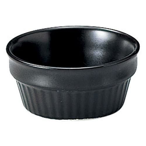 組皿シリーズ 3インチスフレー(黒マット)