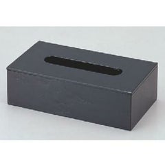 ティシュカバー ティッシュボックス黒木目