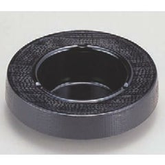 灰皿 灰皿黒木目6寸枠用 高さ46mm×直径:160
